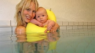 80 BABY VLOG Woche 7 Babyschwimmen [upl. by Berna446]