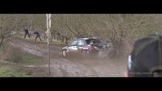 Tricky corner  Rally van Haspengouw 2015 HD [upl. by Kannry]