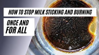 How To Boil Milk Without Burning And Sticking To The Pan Works Every Time [upl. by Anitsuga]