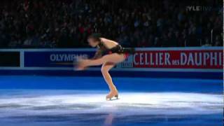 Mao Asada  Por una cabeza Closing Gala 2009 World Figure Skating Championships [upl. by Neelia]