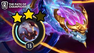 ⭐⭐ 2 STAR BARD vs AURELION SOL  Legends of Runeterra  The Path of Champions [upl. by Patterman670]