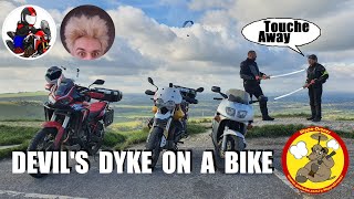 Rideout to the Chalet Cafe amp Devils Dyke in Brighton  Moto Guzzi V85TT [upl. by Corbie]