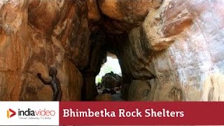 Bhimbetka Rock Shelters  a UNESCO World Heritage Site  India Video [upl. by Hildie712]