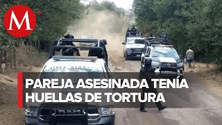 Encuentran pareja asesinada en carretera en Michoacán cuerpos tenían huellas de tortura [upl. by Ivz]