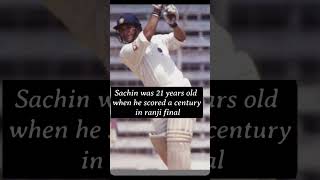 Historic Feat Musheer Khan Smashes Sachins Record sachin viral trending ytshorts shorts [upl. by Dnalrag]