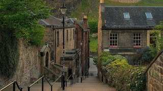 Edinburgh Scotland Walking Tour 4K 60FPS HDR [upl. by Kilar]