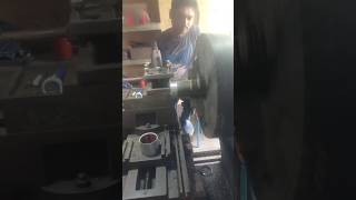 pipe 3 thread cutting on lathe shorts viral technology tranding thread mechanicalwork [upl. by Rafaelia]