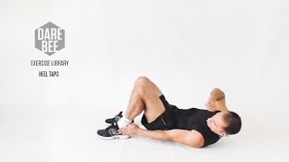 Exercise Library Heel Taps [upl. by Nnalatsyrc]