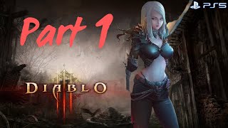 Diablo 3 Gameplay Walkthrough Part 1  Necromancer PS5  No Commentary [upl. by Lamrej301]