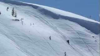 Mount St Helens Plains of Abraham Snowmobile [upl. by Shrier]