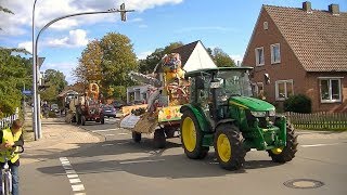 ErntedankUmzug Aschendorfermoor 2018  Harvest festival parade 2018 [upl. by Hoshi]