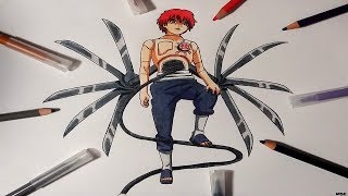 Speed Drawing Sasori  100 Puppets Mode   Naruto Shippuden [upl. by Enawd]