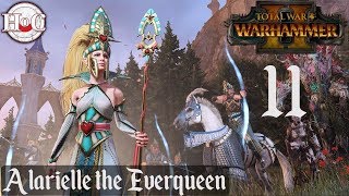 Total War Warhammer 2  Alarielle Campaign Part 11 [upl. by Ahseikram]