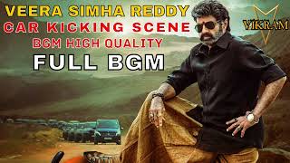 Veera Simha Reddy Car Kicking BGM  Full Background Score coming soon  NBK  THAMANS BGM1227 [upl. by Annoid]