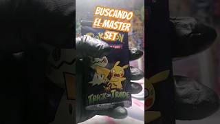 del terror buscando el máster set pokemon tcgpokemon pokemoncards unboxing tricks trade jcc [upl. by Selle]