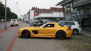 Mercedes SLS AMG Black Series Solarbeam 0100 full throttle acceleration [upl. by Caro]