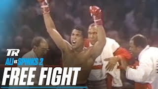 Muhammad Ali vs Leon Spinks 2  FREE FIGHT  Happy Birthday Muhammad Ali [upl. by Anillehs594]