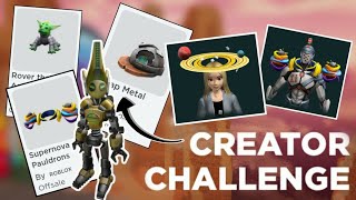 HƯỚNG DẪN LẤY 6 VẬT PHẨM MIỄN PHÍ TỪ ROBLOX CREATOR CHALLENGE [upl. by Stempson]