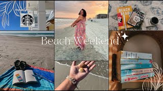 Beach Vlog Myrtle Beach SC Beach Read Relaxation [upl. by Smailliw]