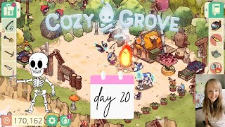 Lets Play Cozy Grove Day 20 Ambient Cozy Gaming No Commentary [upl. by Verras]