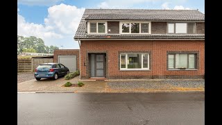 Halfopen bebouwing met drie slaapkamers tuin en garage in rustige omgeving [upl. by Fruin]