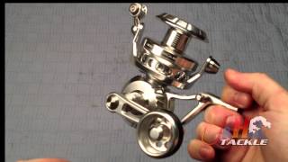 Zeebaas ZX25RS Surf Spinning Reel  JampH Tackle [upl. by Javler]