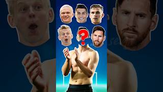 Mysterious football player ronaldo messi zinchenko haaland kimmich soccer viral shorts cr7 [upl. by Estrella]