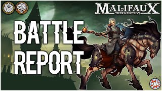 Malifaux Battle Report Outcasts vs Ten Thunders [upl. by Toor]