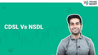 Difference between NSDL and CDSL  TradeSmart [upl. by Suiradal110]