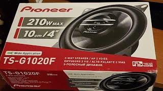 VLOG Aksesuar İşleri 1 Patlayan Hoparlörlerimizi Değiştiriyoruz  Speakers Pioneer TSG1020F [upl. by Manolo573]