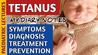 Tetanus In Neonates amp Children  Lock Jaw  Symptoms Treatment amp Prevention [upl. by Hezekiah]