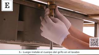 Como instalar una llave mezcladora o grifo para cocina de cualquier marca [upl. by Lauree255]