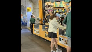 Walking Around Oakland Coliseum As Stadium In Oakland California 2024 Video 1 [upl. by Mazurek145]