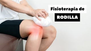 FISIOTERAPIA DE RODILLA [upl. by Laveen464]