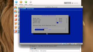 Minimal Installation FreeBSD 64bit VM under VirtualBox [upl. by Noivax582]