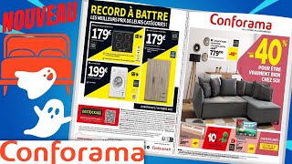 catalogue CONFORAMA du 17 octobre au 13 novembre 2023 🌞 JUSQUÀ 40 Arrivage  FRANCE [upl. by Desmond]