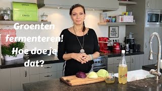 Groenten fermenteren Hoe doe je dat [upl. by Aranaj]