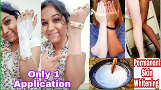 100 Effective 1 Day Challenge Skin Brightening at Home  skin lightening Best Remedy [upl. by Ellenod]