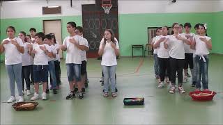 Body Percussion sequenza  Classe 4 Primaria  insDaniela Stroppolatini [upl. by Ojaras]