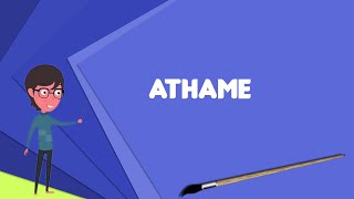 What is Athame Explain Athame Define Athame Meaning of Athame [upl. by Llorre]