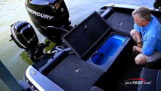 NITRO Boats 2015 ZV 21 Complete Review by BoatTESTcom [upl. by Der797]