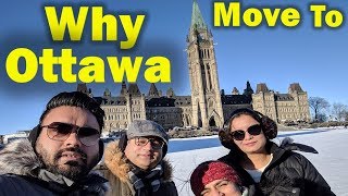 Why Move To Ottawa  New Year In Capital Of Canada  Canada Couple Vlogs [upl. by Dagley]