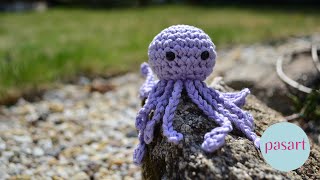 Jak zrobić meduzę na szydełku Amigurumi dla początkujących  pasartpl [upl. by Ballou]