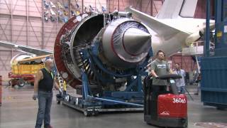 Timelapse Boeing 7879 Dreamliner being assembled and painted [upl. by Gaidano]