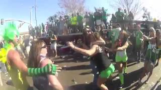 Jackson Ms St Patty day parade fight 2013 [upl. by Nylirek]