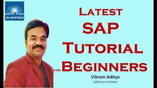 SAP ERP  A Comprehensive Beginners Tutorial [upl. by Croom]