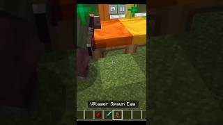 Villagers Bed Dance  😂 Minecraft Villager Ceo Meme minecraft memes funny fyp [upl. by Ittak]