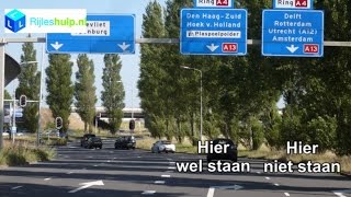 Examen Tip Auto CBR Rijswijk quot Den Haag Zuid quot route [upl. by Barris]