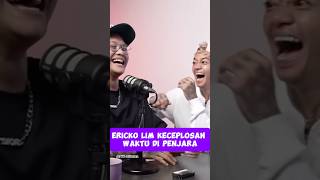 Keceplosan waktu di penjara❗️🤣 shortvideo podcast shorts rezaarap celloszxz erickolim [upl. by Haidebez]