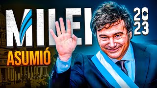 ASUMIÓ EL PRESIDENTE MILEI [upl. by Massie]